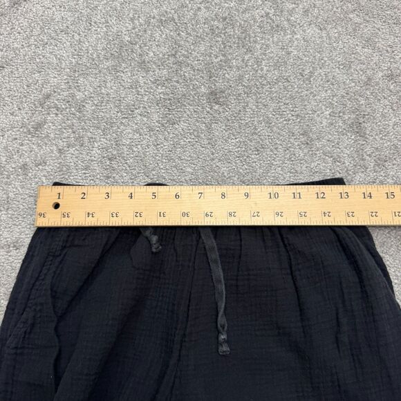 Wilfred Free Aritzia Organic Cotton Wide Leg Palazzo Pants Womens Small Black - Picture 9 of 15